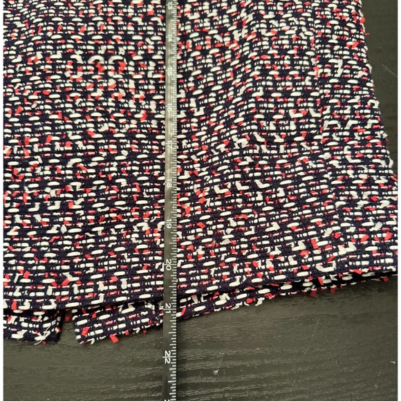 Talbot's Women's Mini‎ Skirt Red And Blue Size 14P Cotton - Picture 3 of 5